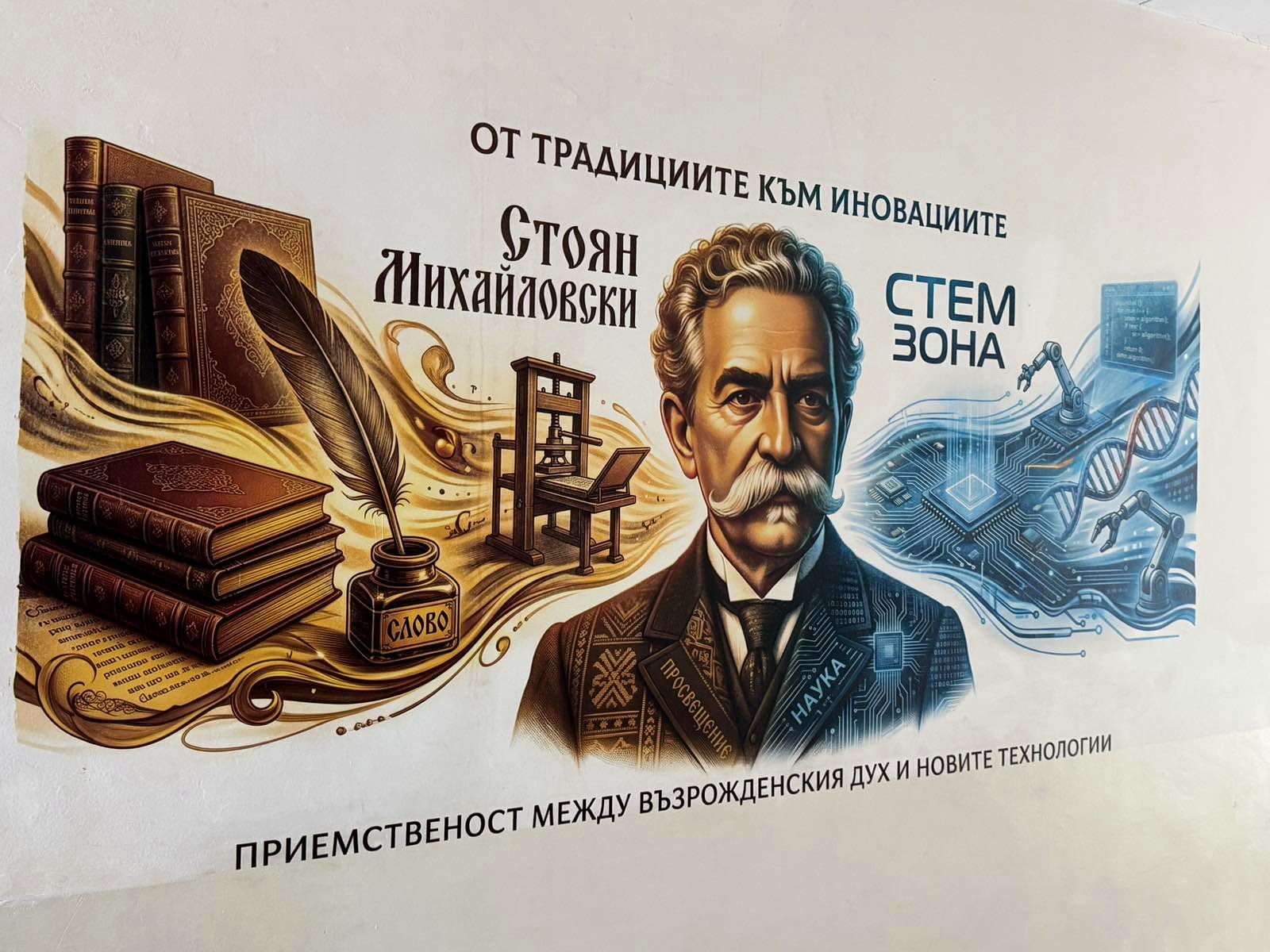 „От традициите към иновациите“ – СТЕМ зона